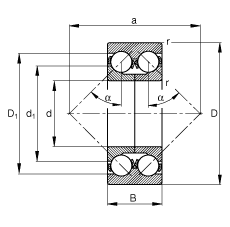 ǽ|S 3309-DA,  DIN 628-3 ˜ʵҪߴ磬pУɷxʷփȦ|  = 45