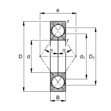 c|S QJ217-MPA,  DIN 628-4 ˜ʵҪߴ, ɷx, ʷփȦ